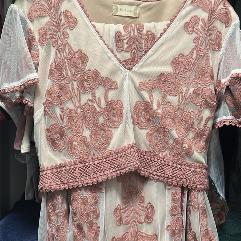 Altar'd State Ash Mauve Dress